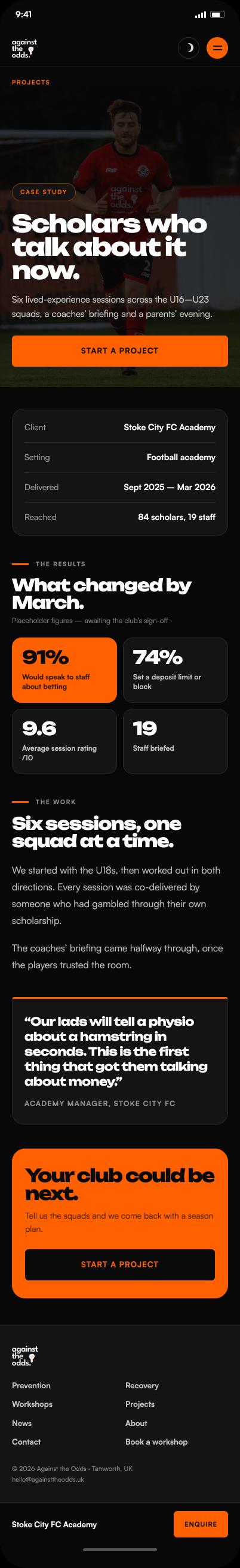Case study on mobile